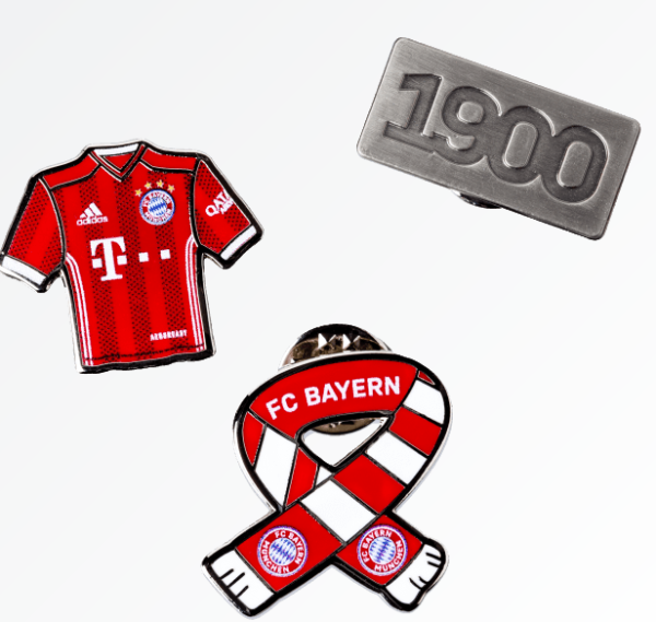 FC Bayern München - Pin 3er-Set