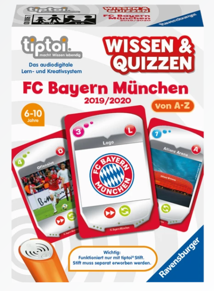 FC Bayern München - Spiel Wissen & Quizzen - tiptoi