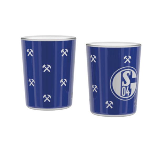 FC Schalke 04 - Windlicht Hammer & Schlägel 2er-Pack