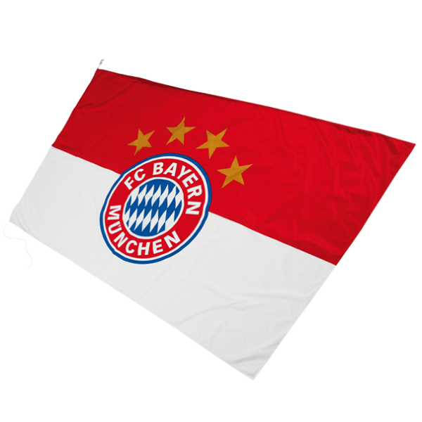 FC Bayern München - Hissfahne Logo 250cm x 150cm